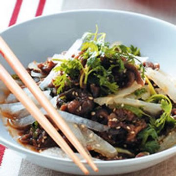 生拌牛肉丝