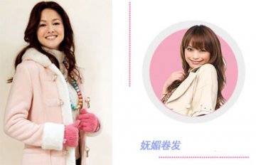 八款冬季发型完美搭配大衣