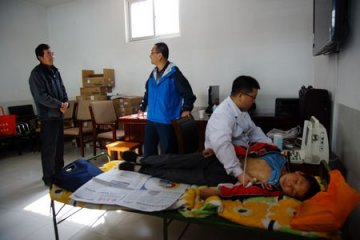 贫困家庭先天性心脏病患者医疗救助筛选活动在高台进行