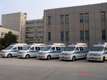 马鞍山市紧急救援中心新增五辆民生工程救护车