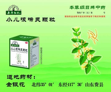小儿咳喘灵颗粒-(国药准字Z42021355)精美广告图欣赏