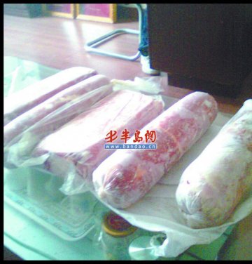 企业用鸭肉卷冒充羊肉 每年向青岛输送近百吨