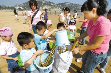 连云港：幼儿园启动亲子环保行动