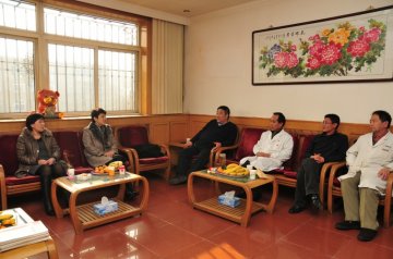天津市民政局曲孝丽副局长一行到安宁医院检查安全工作