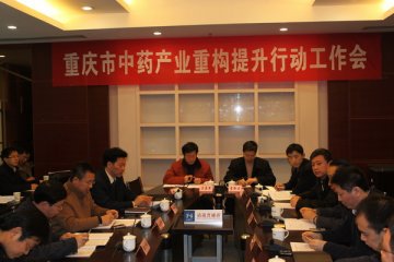 市科委召开中药产业“重构提升”行动座谈会