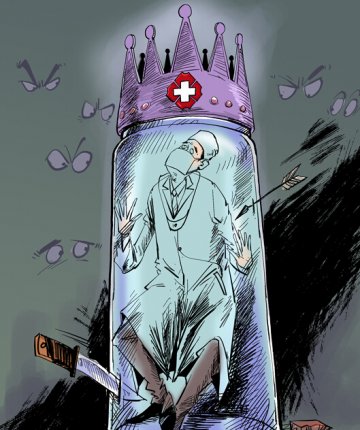 夹缝中行医：近七承受访医生直言医生执业环境差