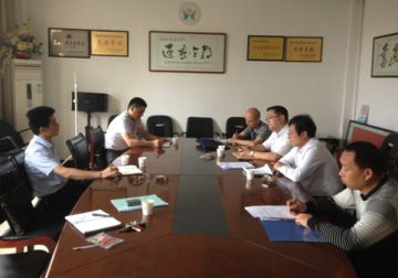 湘潭市民政局到六医院督查反邪教工作