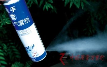 枪手牌杀虫气雾剂被曝漏气熏得用户喊头疼