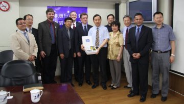 美国疾控中心信息中心专家团来访