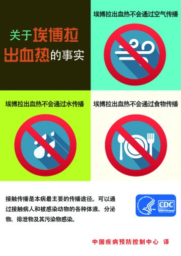 埃博拉防控宣传资料