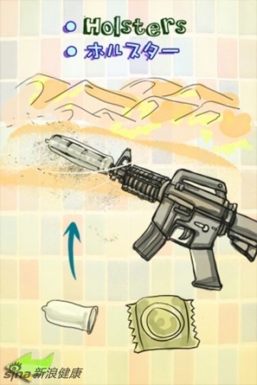 去沙漠打仗可以为武器防尘