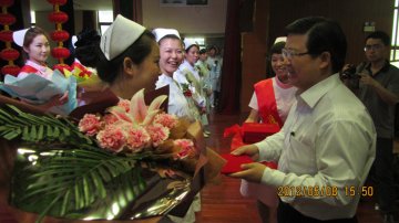 蚌埠一院两护士分获全市护理大练兵赛冠亚军
