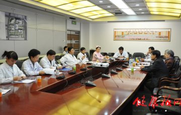 北京市卫生局局长方来英到北京儿童医院调研门急诊情况