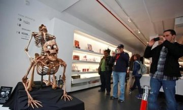 纽约性爱骷髅展引发轰动