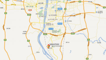 湖南省荣军医院地图（大图）