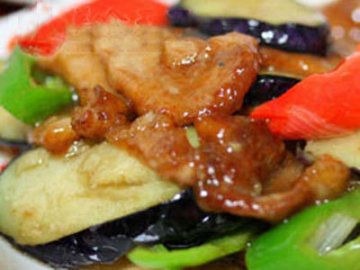 肉片烧茄子