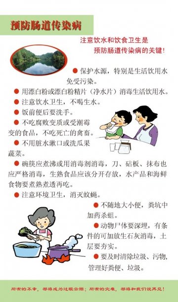 地震后怎样预防疾病