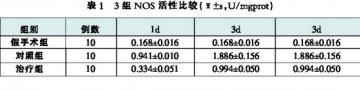 丹红注射液对局灶脑缺血后NOS影响的研究