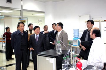 科技部副部长程津培一行来我院校调研