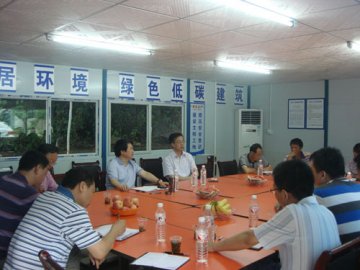 长沙市民政局曹再兴局长现场督查精神病医院门诊综合楼项目建设情况