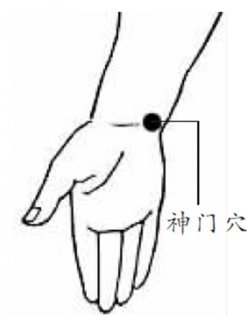 常按神门穴可预防晕车和老年痴呆