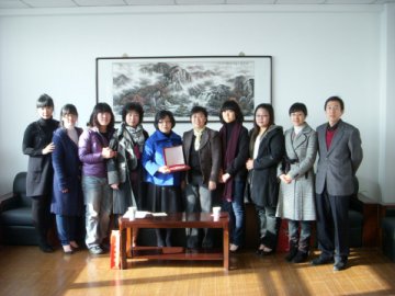 韩国一代表团访问天津中医药大学