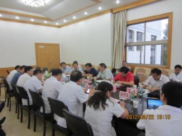 胡万进局长调研市中西医结合医院工作