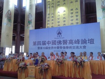 佛医高峰论坛少林寺举行 佛医济世养心见性