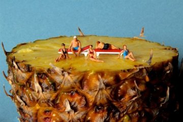 食材创作小人国受热捧