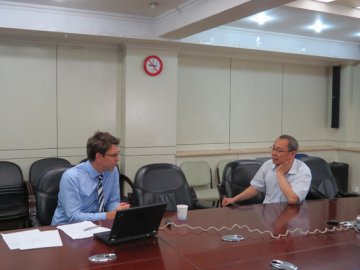澳大利亚西悉尼大学公共卫生教授Andrew Page访问慢病中心