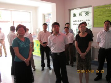 内蒙古自治区卫生厅白宝玉副厅长调研包头市医改进展情况