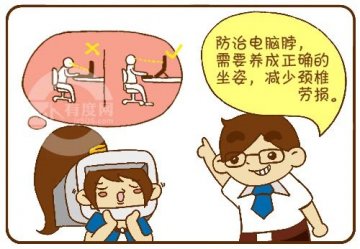 电脑脖偏爱女白领 应该如何预防呢？