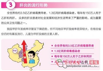 看漫画学习肝炎知识