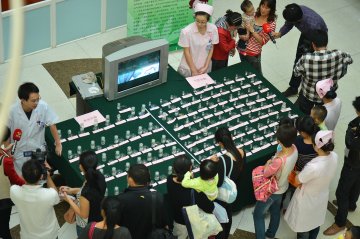 医院动态：省儿医展出四千余孩子气管异物