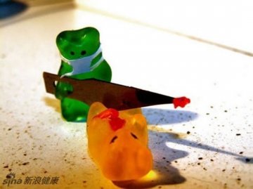 忍者水果糖!