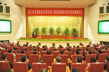 浙江省皮肤病防治研究所上柏住院部医疗队先进事迹报告会在京举行