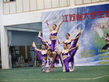 我校健美操队在江苏省首届大学生健美操锦标赛中获佳绩