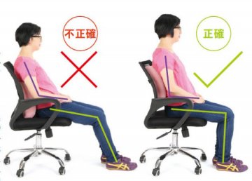 办公室姿势要正确