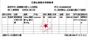 看单据查假药