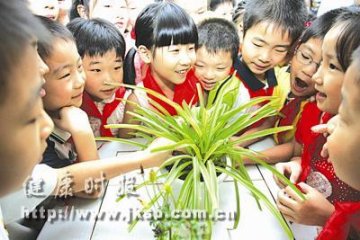 健康环保的生活方式要从娃娃抓起