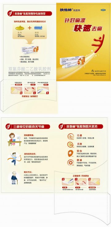 双氯芬酸二乙胺乳胶剂-扶他林官方高清创意广告(京药广审(文)第2013040219号)