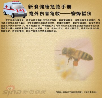 蜜蜂蜇伤怎么办