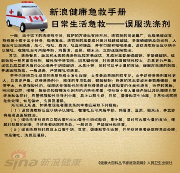 误服洗涤剂怎么办