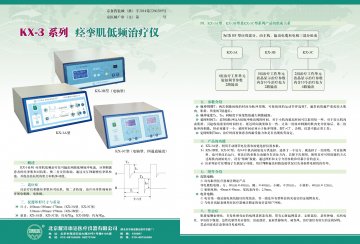 KX-3A型、KX-3B型、KX-3C型 痉挛肌低频治疗仪-官方高清创意广告()