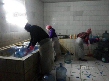 北京桶装水黑心工厂曝光