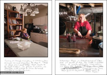 摄影师实拍精神病患者的双面人生