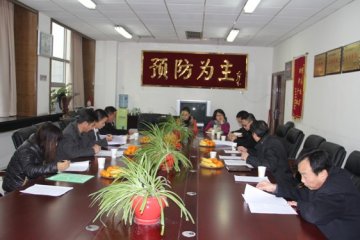 陕西省结防所督导组来咸阳督导结核病防治工作
