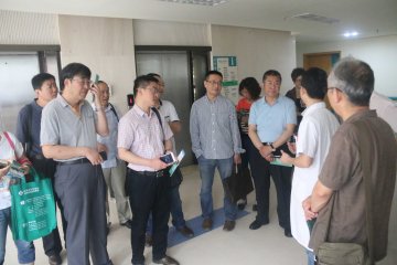 山西省荣军医院来医院参观交流