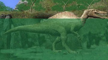 英生物学家称恐龙生活在水中 尾巴助其游泳