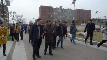 国家中医药管理局政策法规与监督司查德忠司长一行到我校翰林学院考察